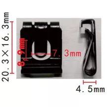 Lemezanya U-tipus DELH2025