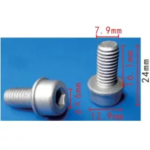 Metrikus csavar DELH2087