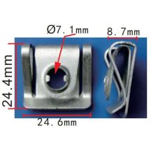 Lemezanya U-tipus 8D0805960