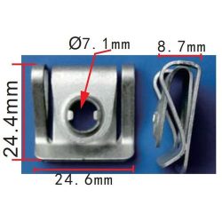 Lemezanya U-tipus 8D0805960