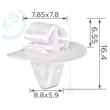   Renault Master Kangoo Iveco Daily Díszléc rögzítő patent 7703077420