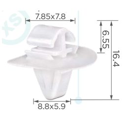 Renault Master Kangoo Iveco Daily Díszléc rögzítő patent 7703077420