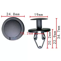 Ford Chevrolet Gm Lökhárító dobbetét patent 11589295