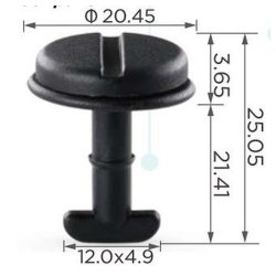 BMW Szőnyegpadló rögzítő elem