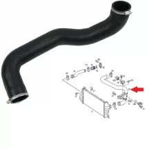 Mercedes Sprinter Turbócső 9015284782