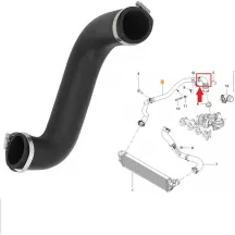   Opel Movano Renault Master Nissan NV400 2014- 2.3D Turbócső 144605171R