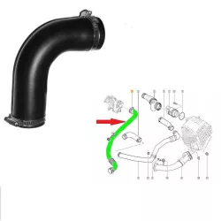 Renault Laguna Espace 1.9 Diesel Turbócső javító készlet 8200488871