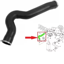 Citroen C5 Turbócső 0382S8