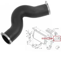 Fiat Croma 1.9D 2005- Turbócső 51790614