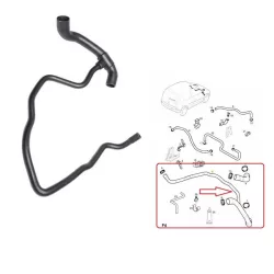 Opel Corsa Tigra 2000- Hűtővízcső 1336233