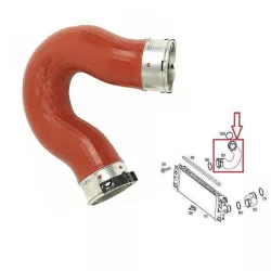 Mercedes Sprinter 2.1D 2006- Turbócső 9065285082