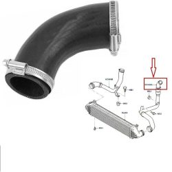 Ford Galaxy Mondeo S-MAX 2.2TDCi 2007- Turbócső 1594907