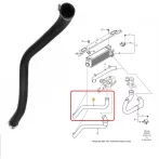 Ford Transit 2.0TDCi 2000-2006 Turbócső 4748199