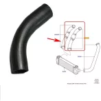 Ford Transit 2.4D 2006- ALSÓ Turbócső 1440261