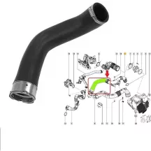 RENAULT CLIO IV 0.9 TCe Turbócső 144604208R 