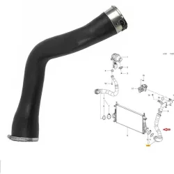 Opel Insignia 2.0D 2008- Turbócső 1302275