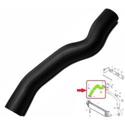 Volvo C30 S40 S60 S80 V40 V50 V60 V70 Turbócső 1.6D 2010- 31319716