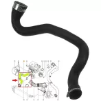   Movano Master NV400 Turbócső 2.3 Diesel Turbócső 8200753502