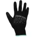 Védőkesztyű szereléshez PU Fekete M/8
