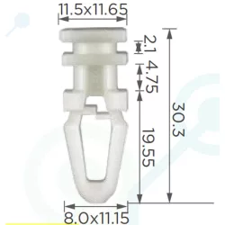 Belső küszöbpatent Bmw E36 E46 E39 E32 E38 E65 51478234047
