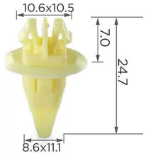 Patent díszléc karosszéria 75882-60010