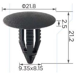 Patent rögzítő DEL1254