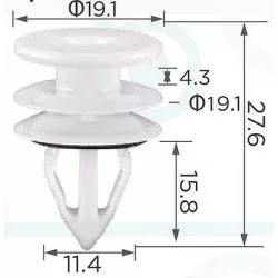 Patent kárpít 82315-27000