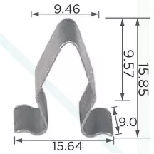 FÉMRÖGZÍTŐ VAG 4A0867276A