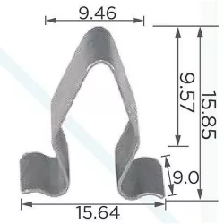 FÉMRÖGZÍTŐ VAG 4A0867276A