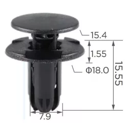 Hyundai Kia Lökhárító Rögzítő Patent 1420608250B / 86595-2T500
