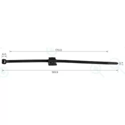 Audi Seat Skoda Vw Kábelrögzítő Vezetékrögzítő 3D0971838M