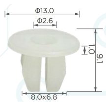 Univerzális Csavar alatti betét 6992G2