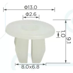 Univerzális Csavar alatti betét 6992G2