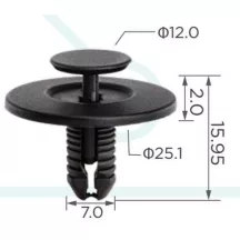   Alfa Romeo Maserati Kerékjárati Dobbetét és burkolat patent 670007383