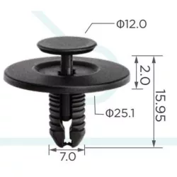 Alfa Romeo Maserati Kerékjárati Dobbetét és burkolat patent 670007383