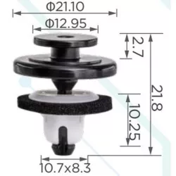 Alfa Romeo Maserati Kerékjárati Dobbetét és burkolat patent 670007383