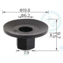   Citroen Peugeot Burkolat rögzítésére alkalmas Műanyag anya 712731