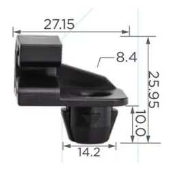 Citroen Peugeot Gépháztető Kitámasztó Pálca Patent 795059