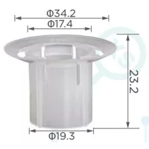 Toyota Lexus Alvázvédő burkolat patent 9046717026A0