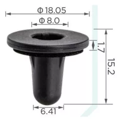 Ford F150 F250 Mustang Tesla Hátsó lámpa rögzítés W718369S300