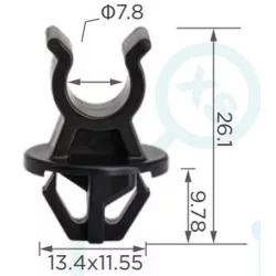 Honda City Civic Fit Jazz Gépháztető Kitámasztó Pálca Patent 90672SNAA01