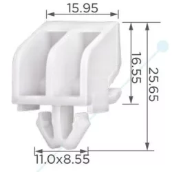 Mercedes A B C E S Díszléc burkolat panelek rögzítő patent A0009916371