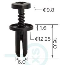 Audi Citroen Peugeot Porsche Toyota ajtókárpit belső panelek rögzítése 6991.F0
