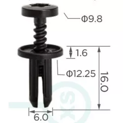 Audi Citroen Peugeot Porsche Toyota ajtókárpit belső panelek rögzítése 6991.F0