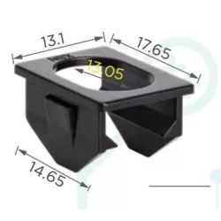 Bmw lámpa és csomagtér burkolat rögzítő patent 51711916199