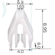   Tesla Model Y 3 Oszlop Burkolat panelek rögzítése 1496105-00-B