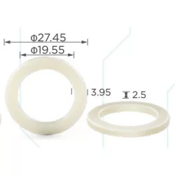 Univerzális műanyag tömítés 27.45x19.55mm