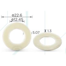 Univerzális műanyag tömítés 22.6x12.45mm