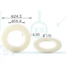 Univerzális műanyag tömítés 24.3x14.4mm