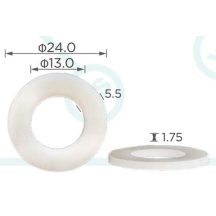 Univerzális műanyag tömítés 24x13mm